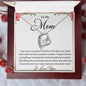 To My Mom | I Love You - Forever Love Necklace