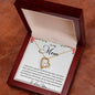 To My Mom | I Love You - Forever Love Necklace