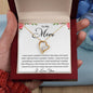 To My Mom | I Love You - Forever Love Necklace