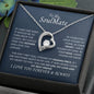 To My Soulmate | I Love You, Forever & Always - Forever Love Necklace