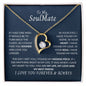 To My Soulmate | I Love You, Forever & Always - Forever Love Necklace