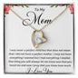To My Mom | I Love You - Forever Love Necklace