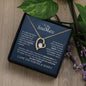 To My Soulmate | I Love You, Forever & Always - Forever Love Necklace