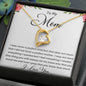 To My Mom | I Love You - Forever Love Necklace
