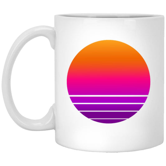 RETRO SUNSET CERAMIC MUG