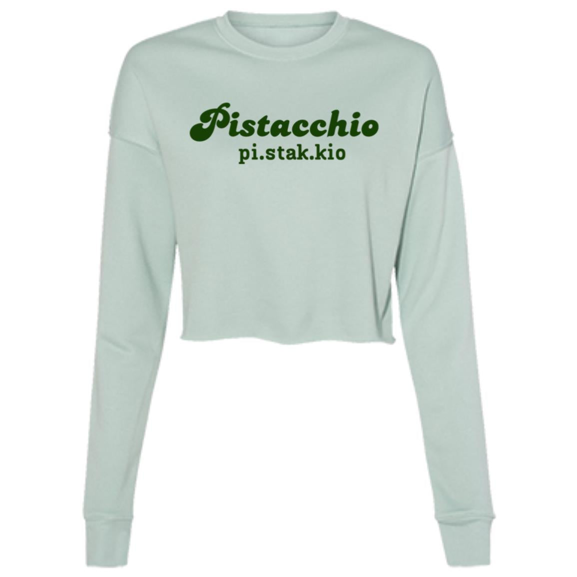 PISTACCHIO LADIE'S CROPPED FLEECE