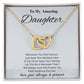 To My Daughter Anxiety Necklace